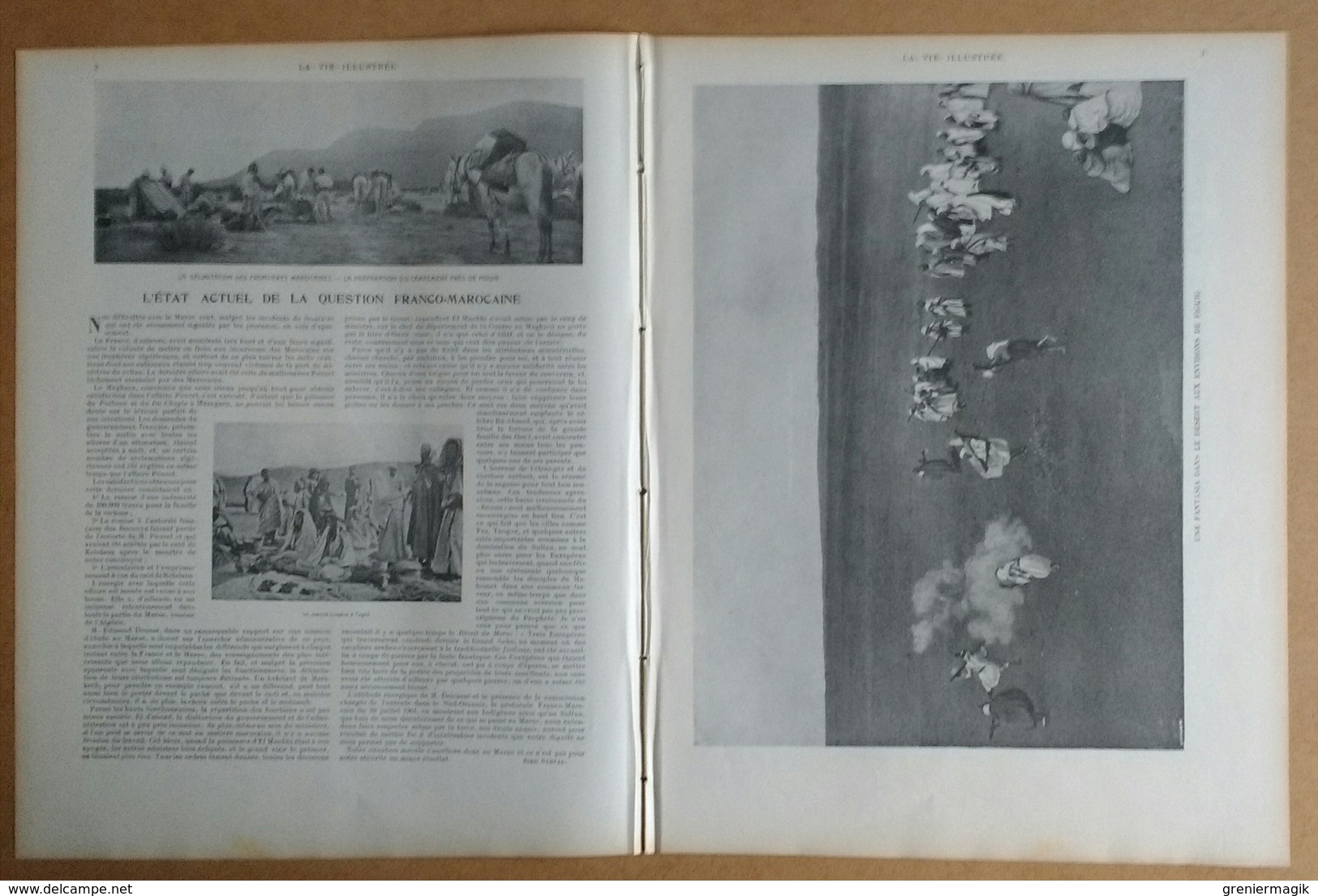 La Vie Illustrée N°181 Du 04/04/1902 Waldeck-Rousseau/Maroc/Angleterre Et Transvaal/Mort De Cecil Rhodes/Cotignac - Autres & Non Classés