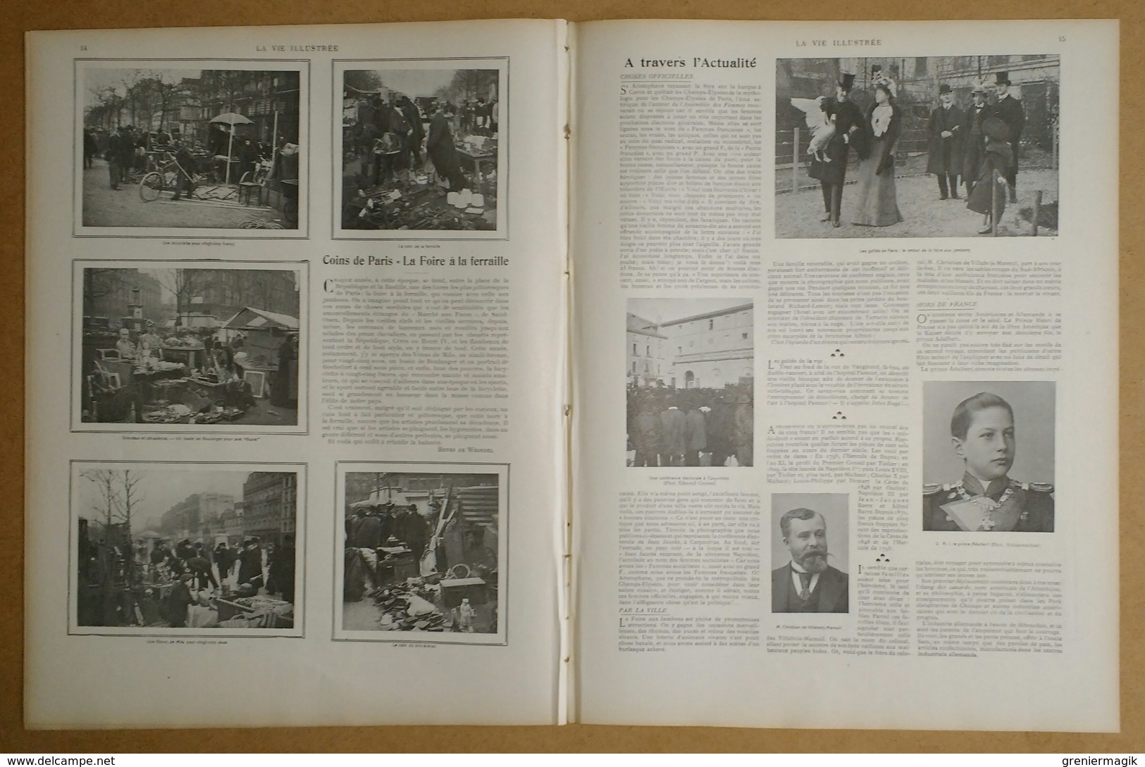 La Vie illustrée n°181 du 04/04/1902 Waldeck-Rousseau/Maroc/Angleterre et Transvaal/Mort de Cecil Rhodes/Cotignac