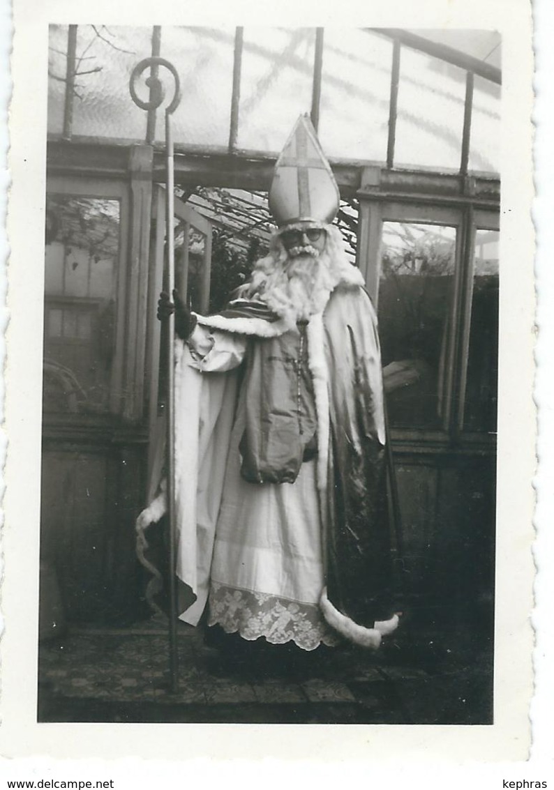 Photo Anonyme SAINT-NICOLAS - Dimensions 9 / 6 Cm - Saint-Nicholas Day