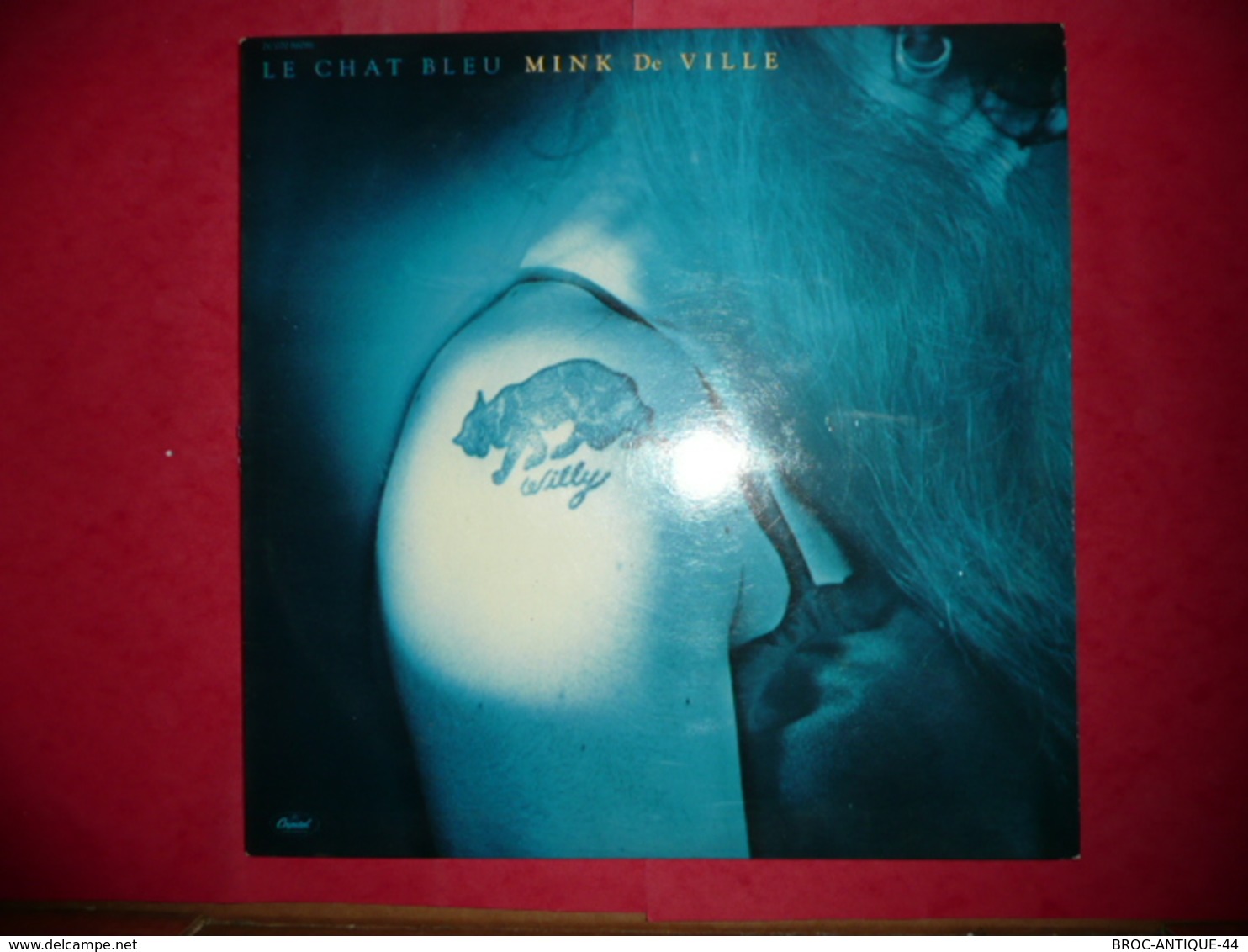 LP N°1766 - MINK DEVILLE - LE CHAT BLEU - COMPILATION 10 TITRES ***** ROCK POP BLUES - GRAND ARTISTE - Rock