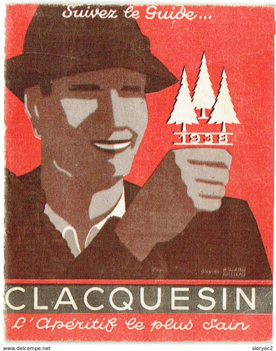 CLACQUESIN - Calendrier Petit Format -1938 - Klein Formaat: 1921-40