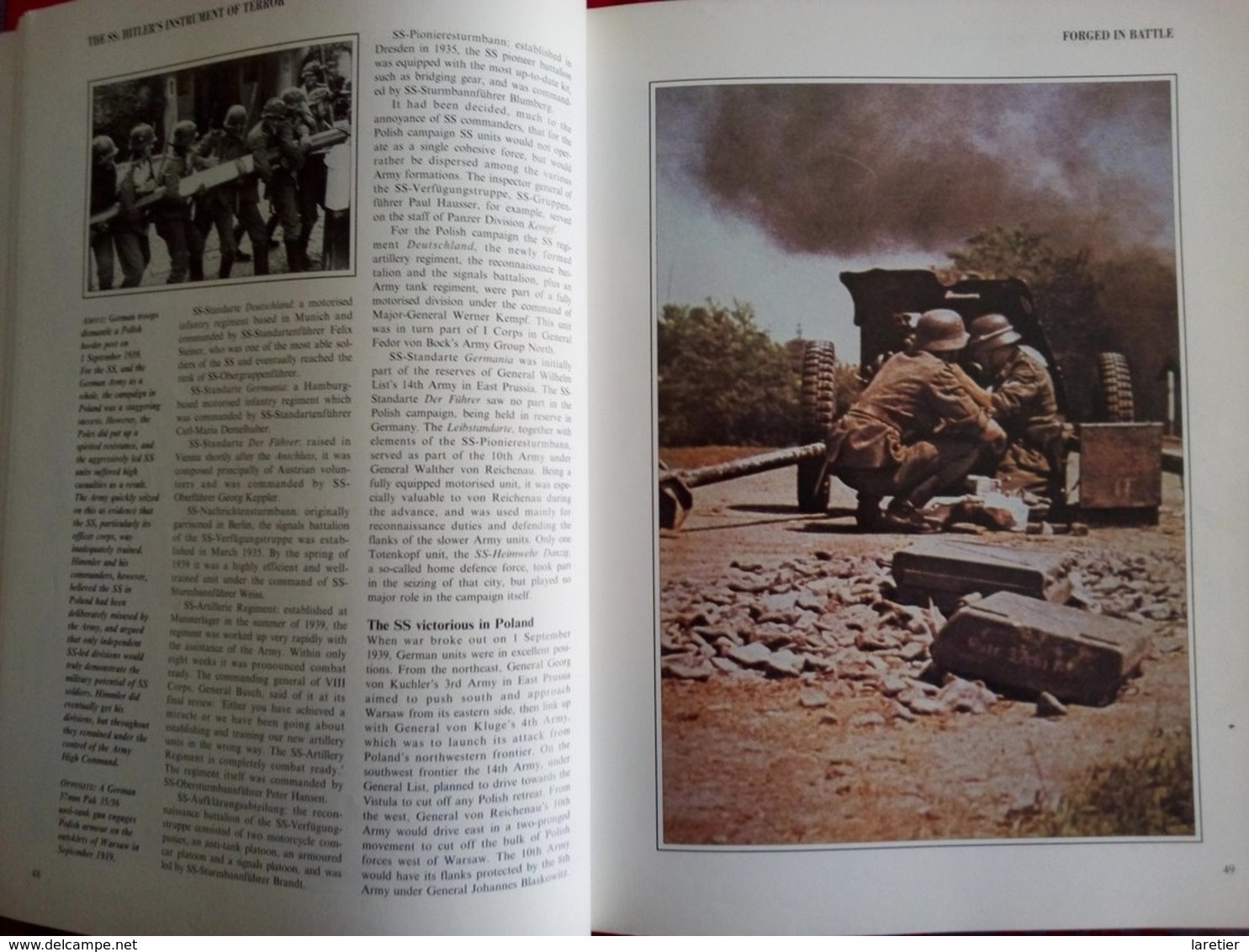 THE SS : HITLER'S INSTRUMENT OF TERROR - Livre En Anglais - WW2 - Guerre 1939-45