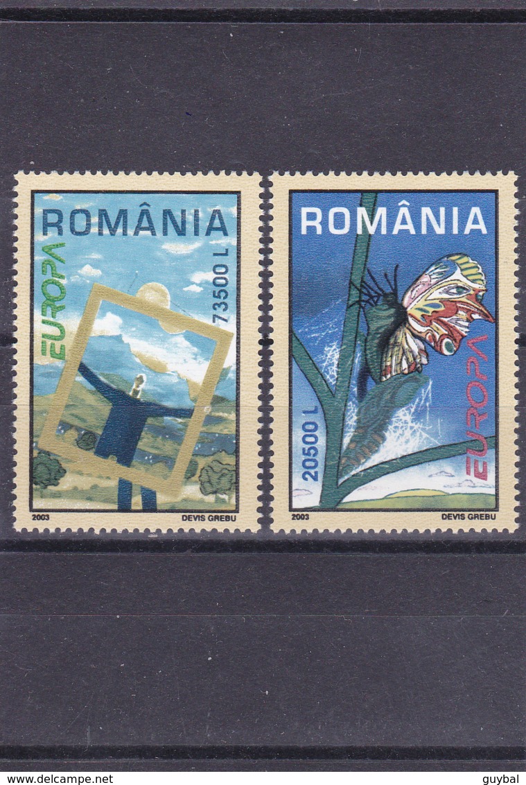 2003 - Roumanie - Romania - N° YT 4815 Et 4816** - 2003