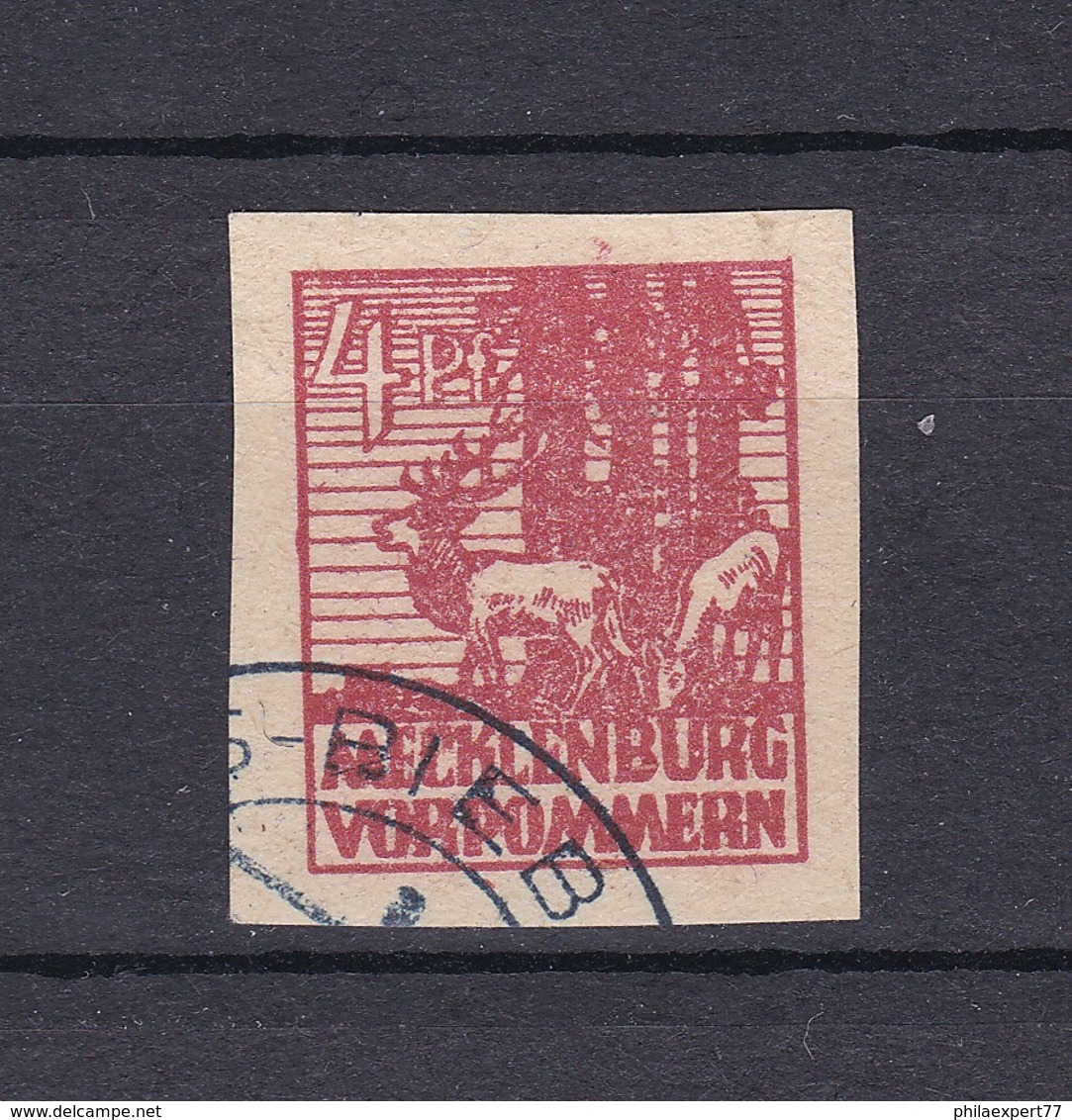 Mecklenburg-Vorpommern - 1946 - Michel Nr. 31 Y - Gest. - 60 Euro - Sonstige & Ohne Zuordnung