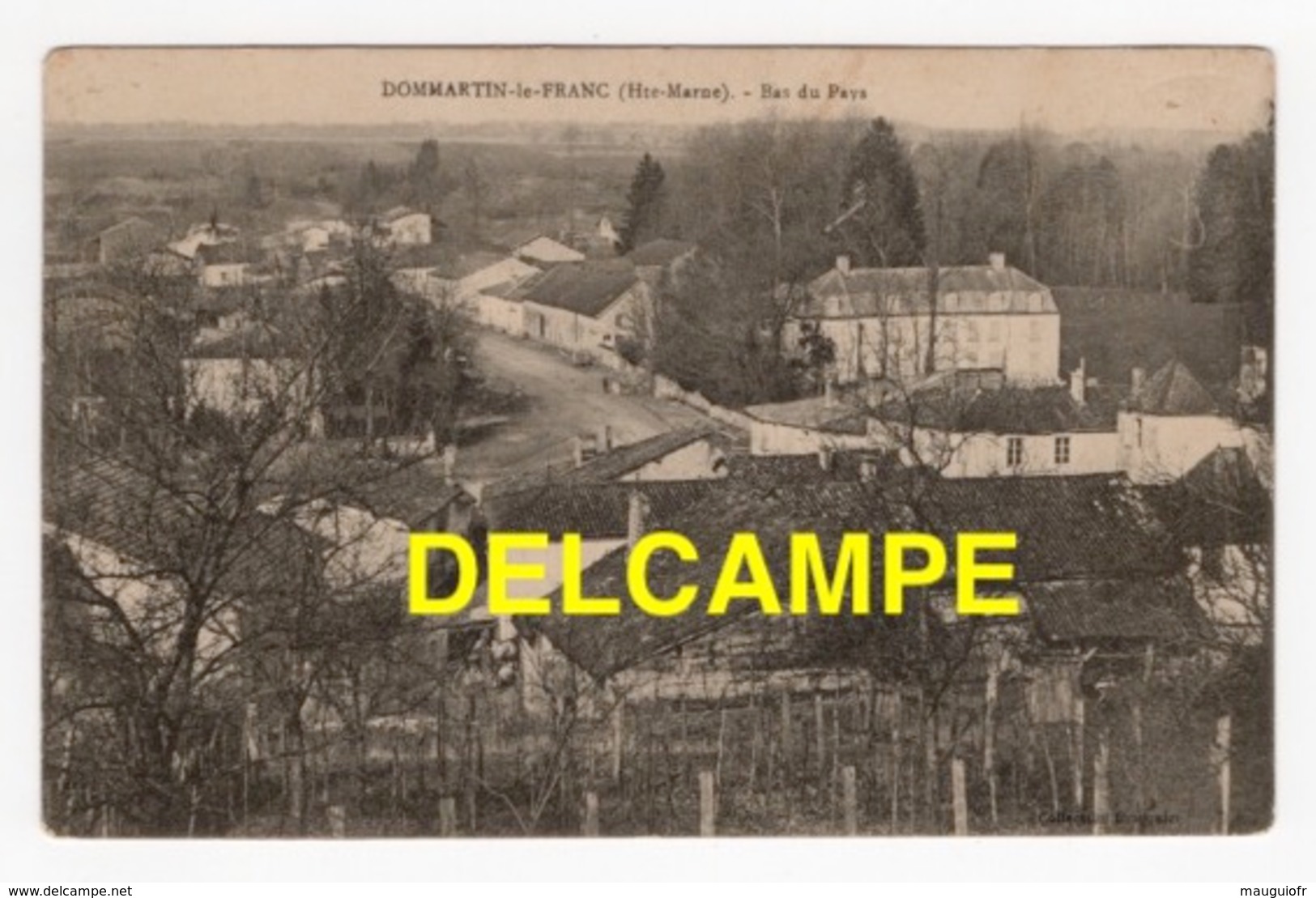 DD / 52 HAUTE MARNE / DOMMARTIN-LE-FRANC / LE BAS DU PAYS / 1912 - Autres & Non Classés