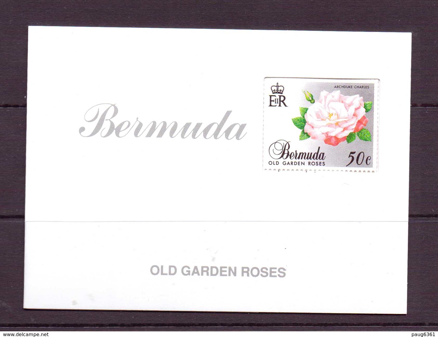 BERMUDES 1989  CARNET  ROSES  YVERT  N°C554   NEUF MNH** - Bermudes