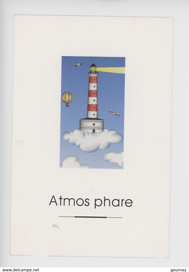 Magali Chaudet Illustrateur, Les Phares Z' Et Attrapes "Atmos Phare" Atmosphère - Humour