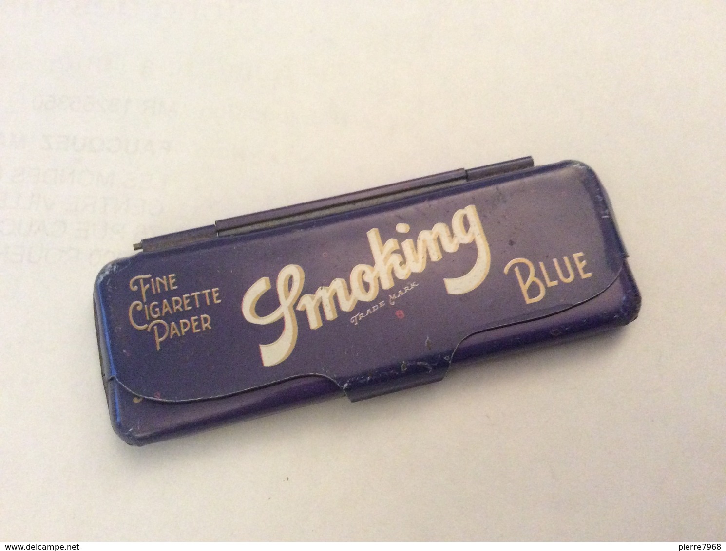 Petite Boîte Vide - étui Pour Papier à Cigarettes Smoking - 8,5x3cm - Dosen