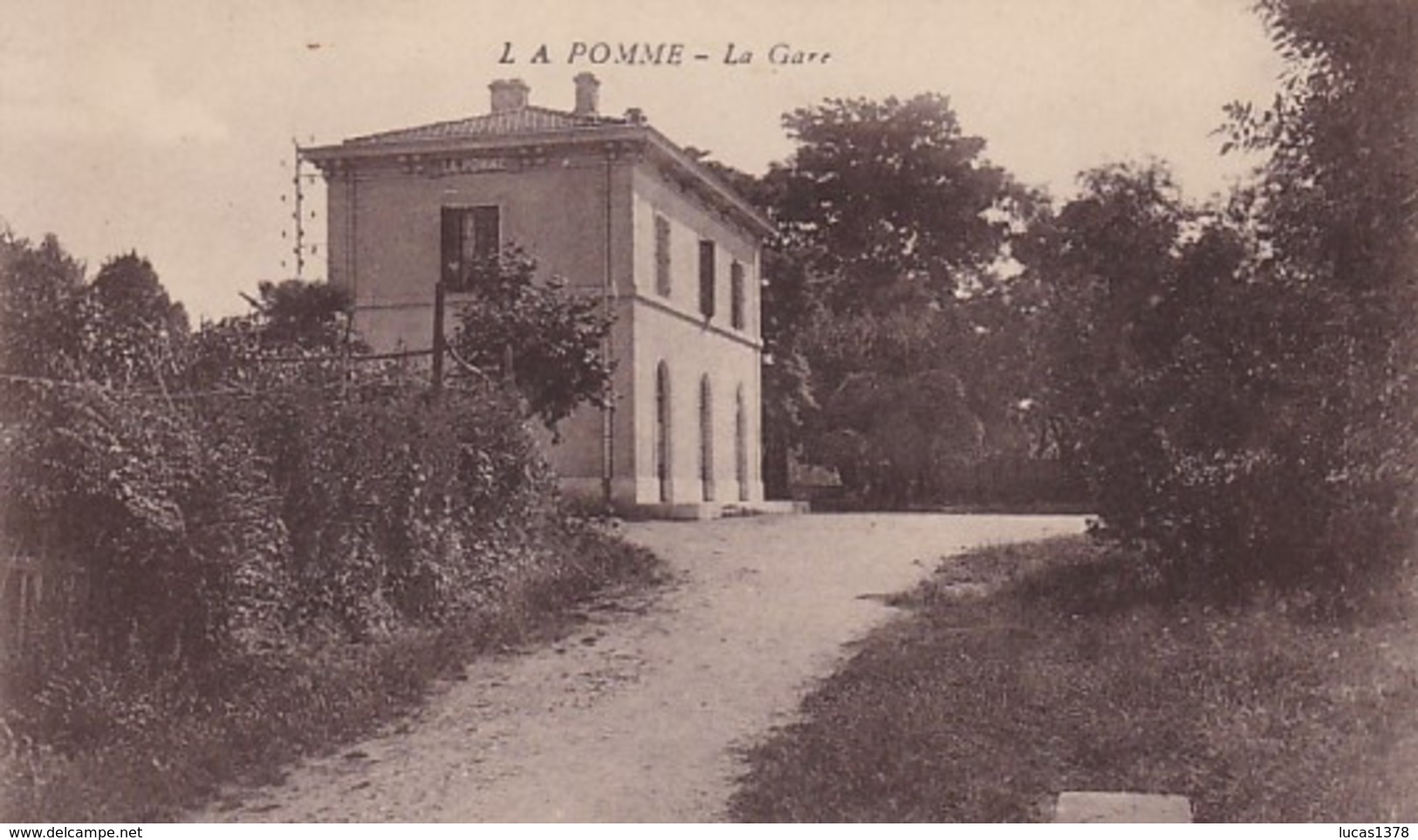 13 / BANLIEUE MARSEILLE / LA POMME / LA GARE / EDIT MARIUS ROBERT - Saint Marcel, La Barasse, St Menet