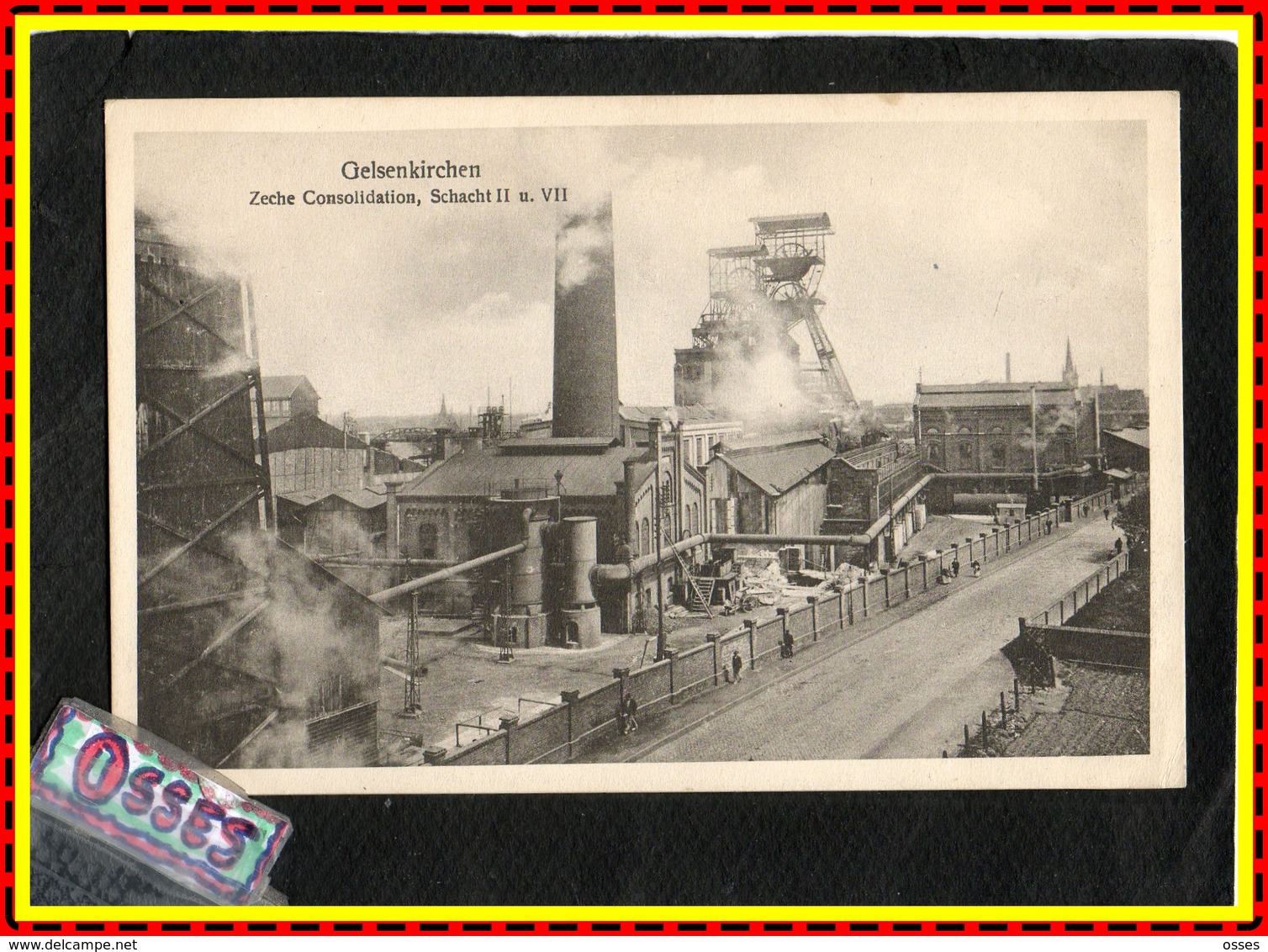 CINQ C.P.A.Oberhausen.Sterkrade.Bottrop.Hörde.Gelsenkirchen (rectos versos)