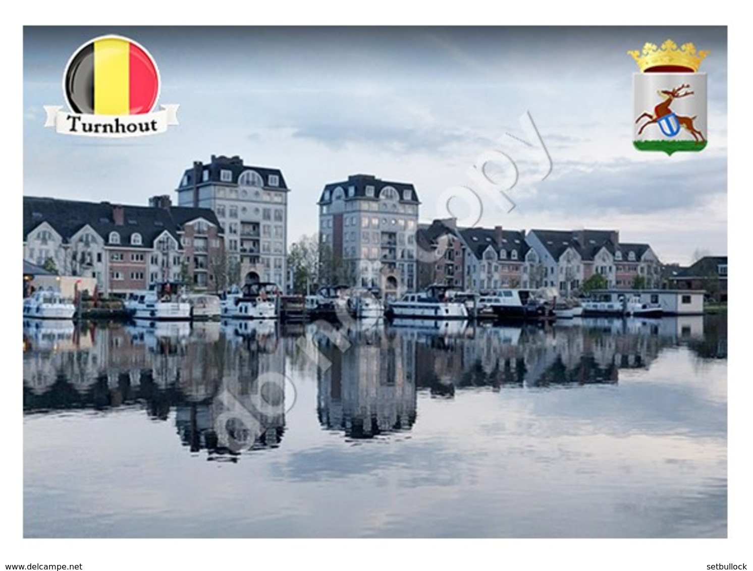 Turnhout | Belgium | Municipality | Postcard Modern Ukraine - Cartes Géographiques