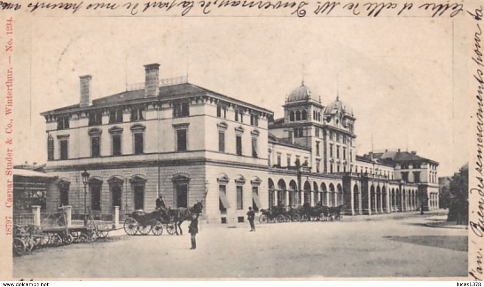WINTERTHUR / BAHNOF / CIRC 1900 - Winterthur