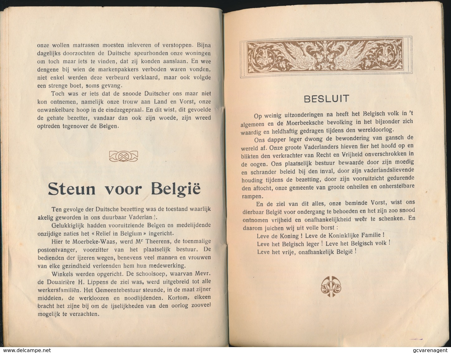 BOEKJE - MOERBEKE WAAS AAN HARE HELDEN 1914 - 1918 - ALLE BLZ ZIJN AFGEBEELD - BINNENBLAD IS LOS - ZELDZAAM ZIE AFBEELDI