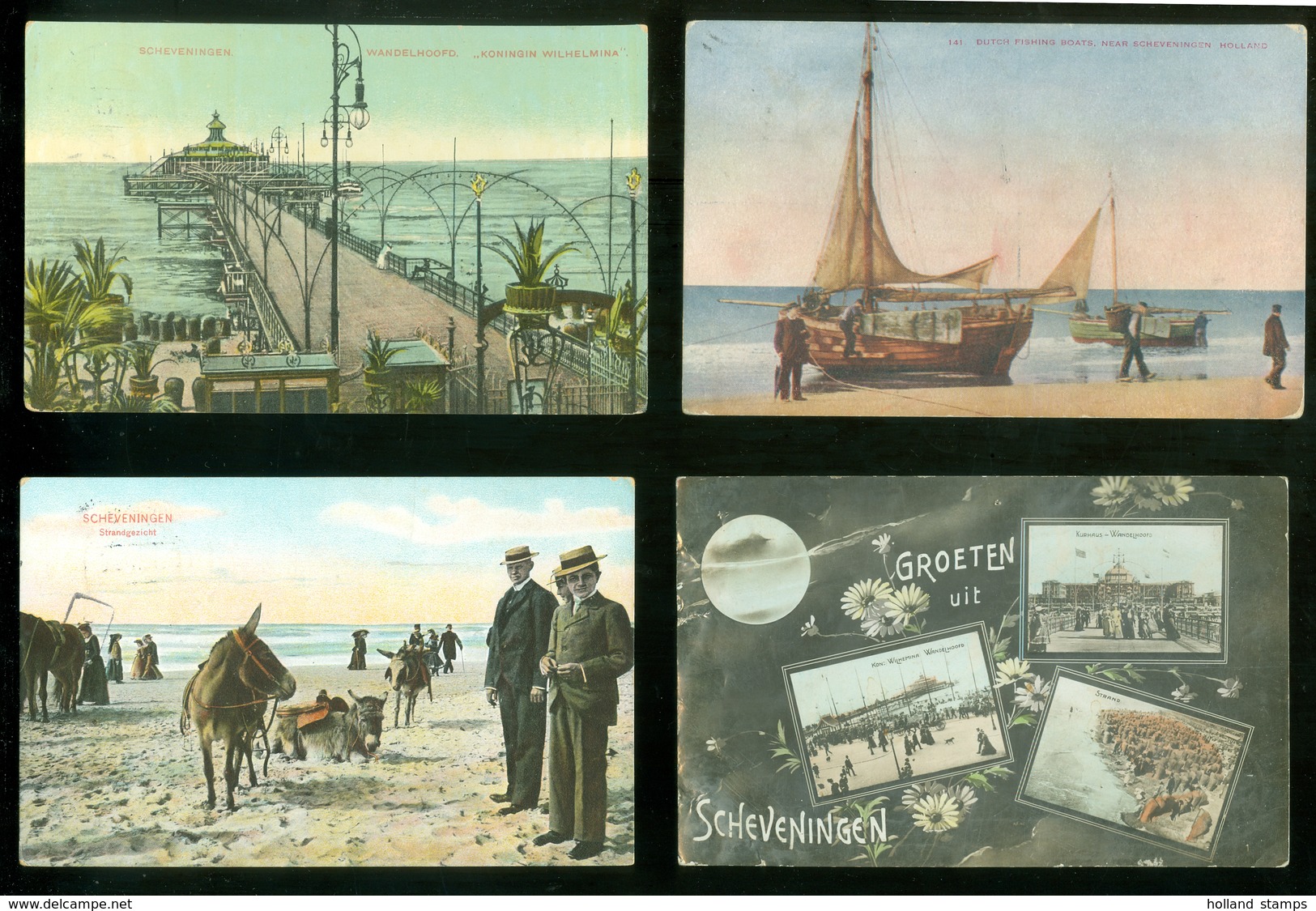 LOT VAN 20 ANSICHTKAARTEN SCHEVENINGEN VANAF 1901 Leuke Collectie * Meest Tussen 1900 - 1920   (3.908) - Scheveningen