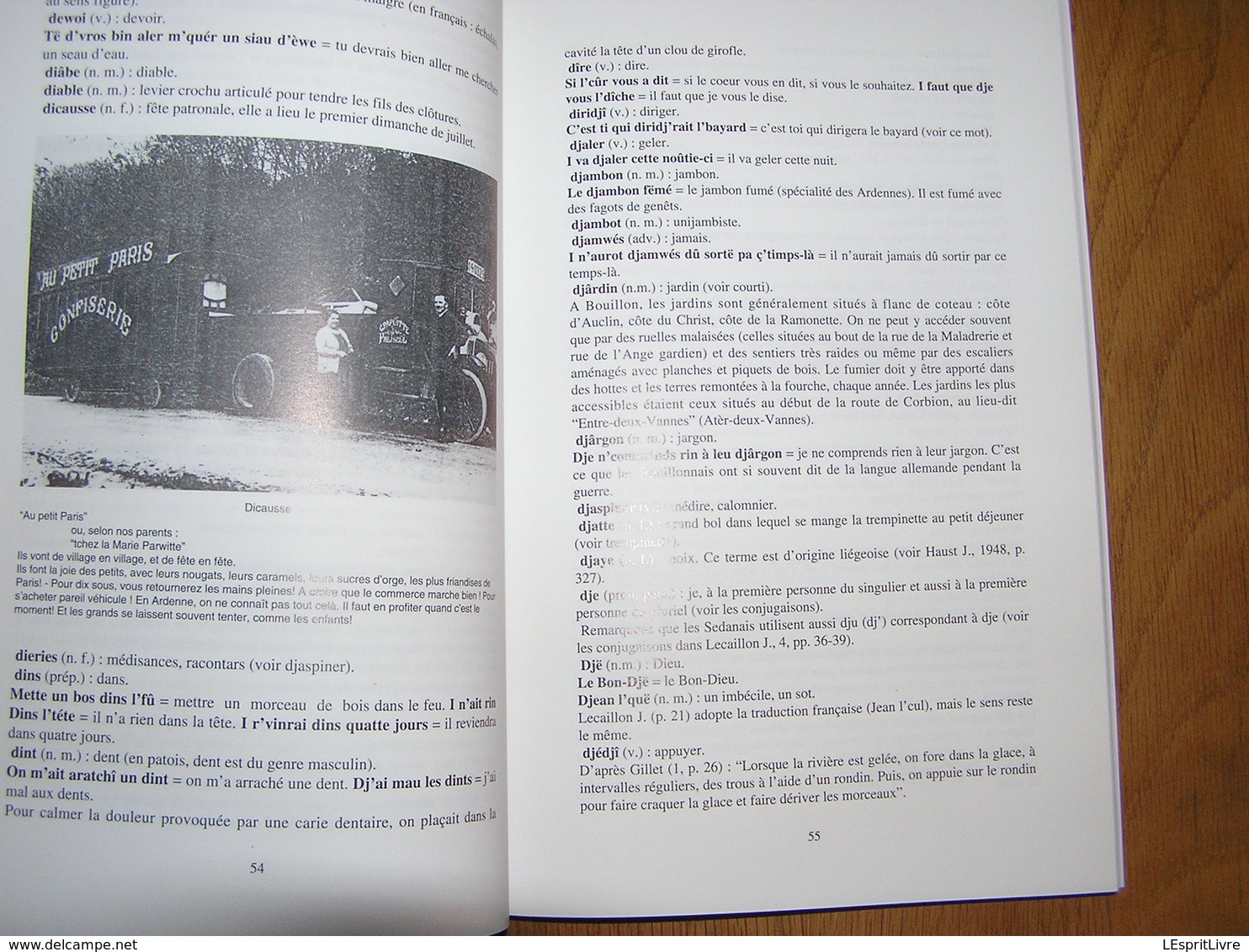 L'PATOIS D'BOUYON Le Patois de Bouillon Régionalisme Ardenne Parler Wallon Dialecte Sobriquets Expressions Wallonnie