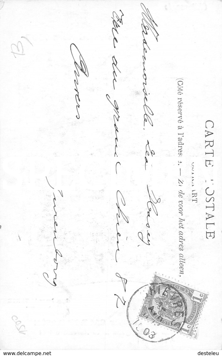 Souvenir De La Fête Jubilaire 1903 Mr & Mme Prosper Capron-Rasse - Chièvres - Chievres