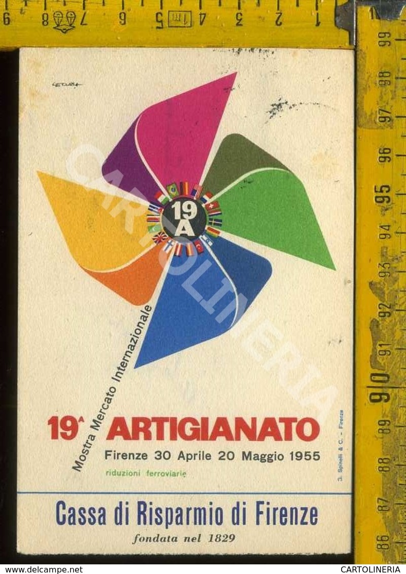 Firenze Città 19 Artigianato 1955 - Firenze (Florence)