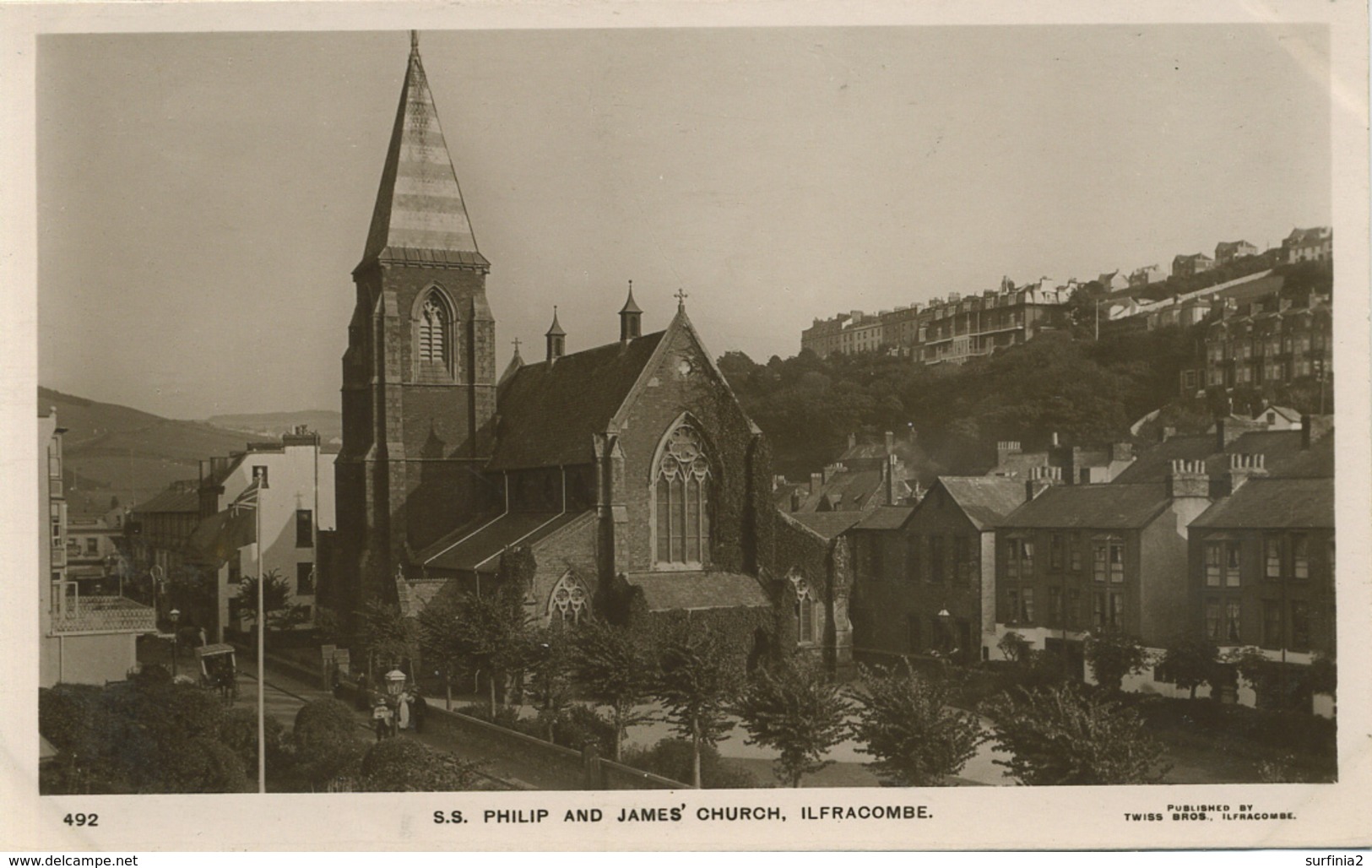 DEVON - ILFRACOMBE - SS PHILIP AND JAMES' CHURCH RP  Dv215 - Ilfracombe