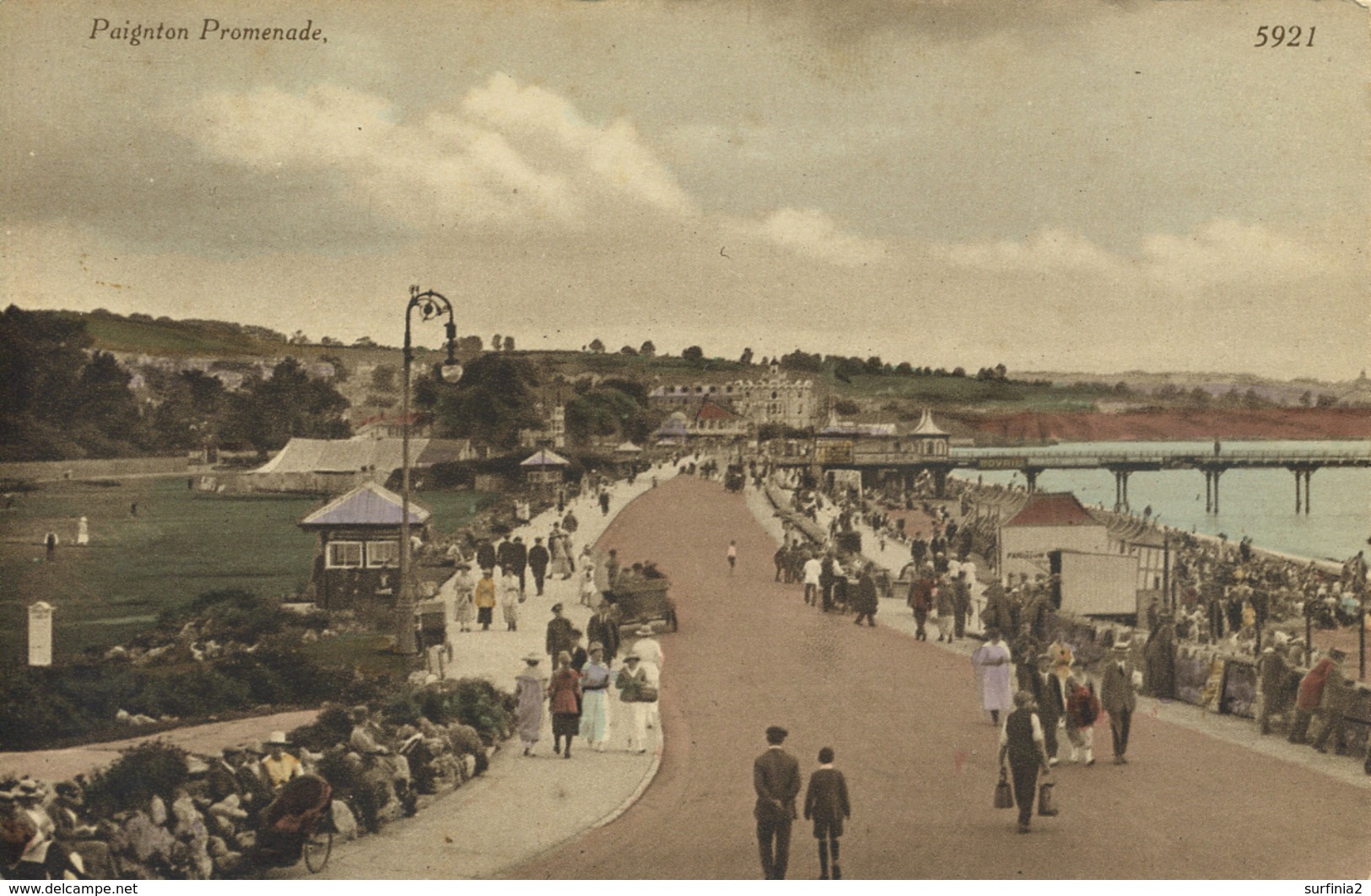 DEVON - PAIGNTON - PROMENADE Dv265 - Paignton