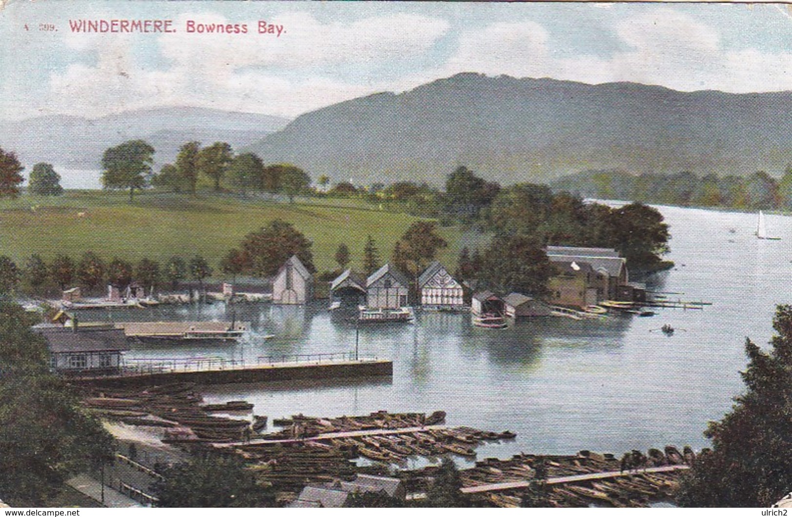 PC Windermere - Bowness Bay - 1908 (46885) - Other & Unclassified