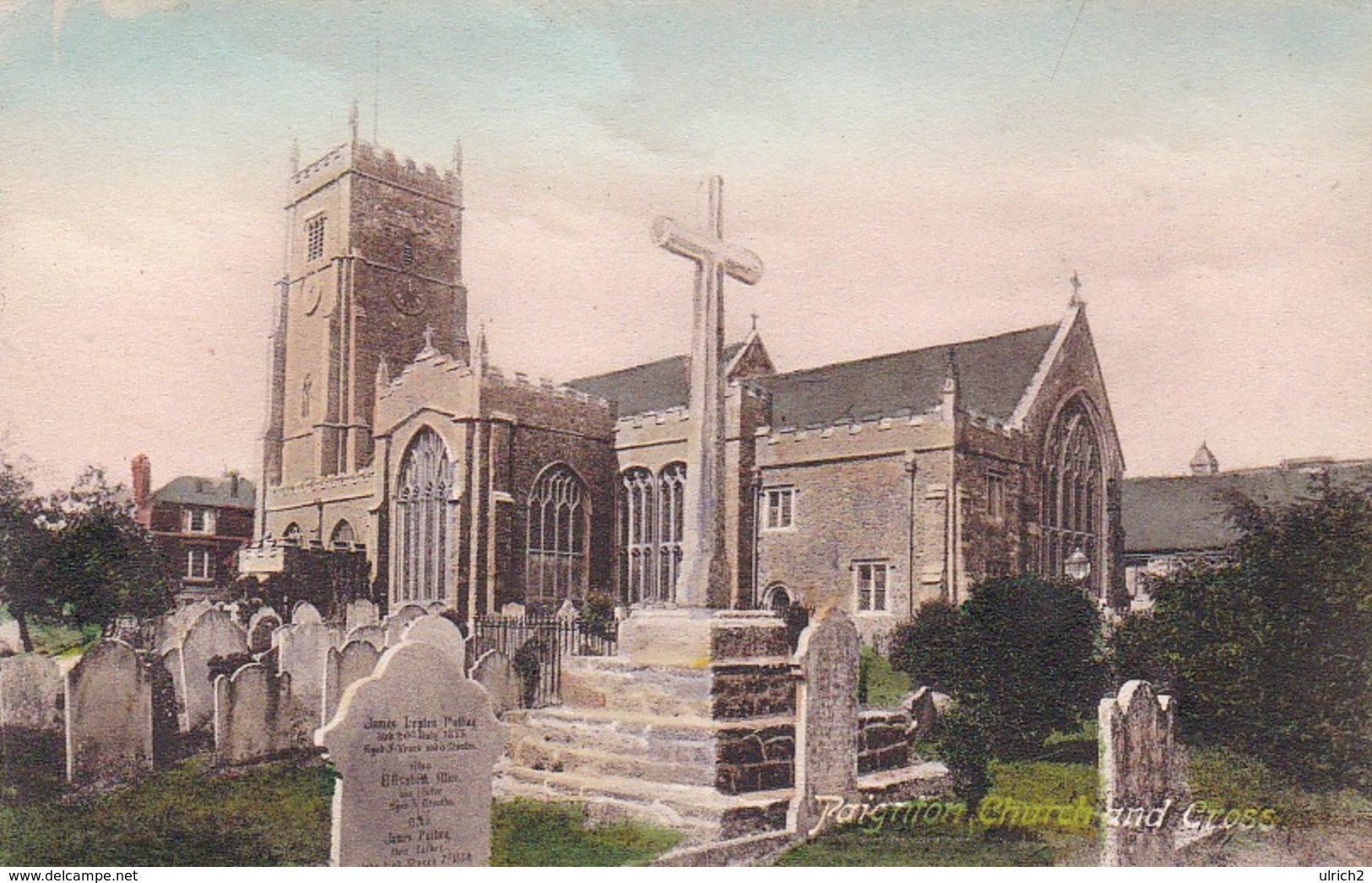 PC Paignton - Church And Cross  (46887) - Paignton