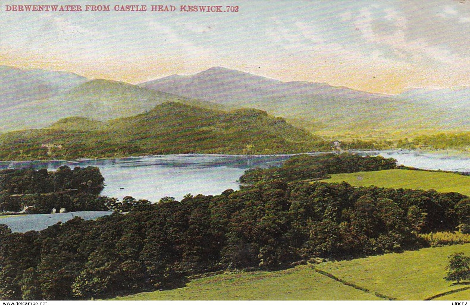 PC Keswick - Derwentwater From Castle Head   (46893) - Other & Unclassified