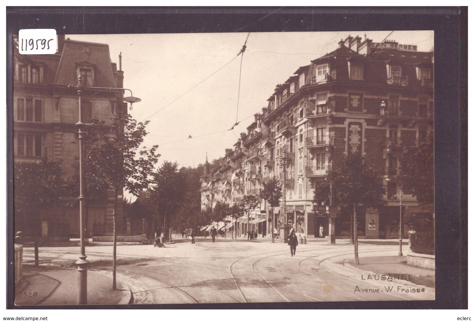 LAUSANNE - AVENUE FRAISSE - TB - Lausanne