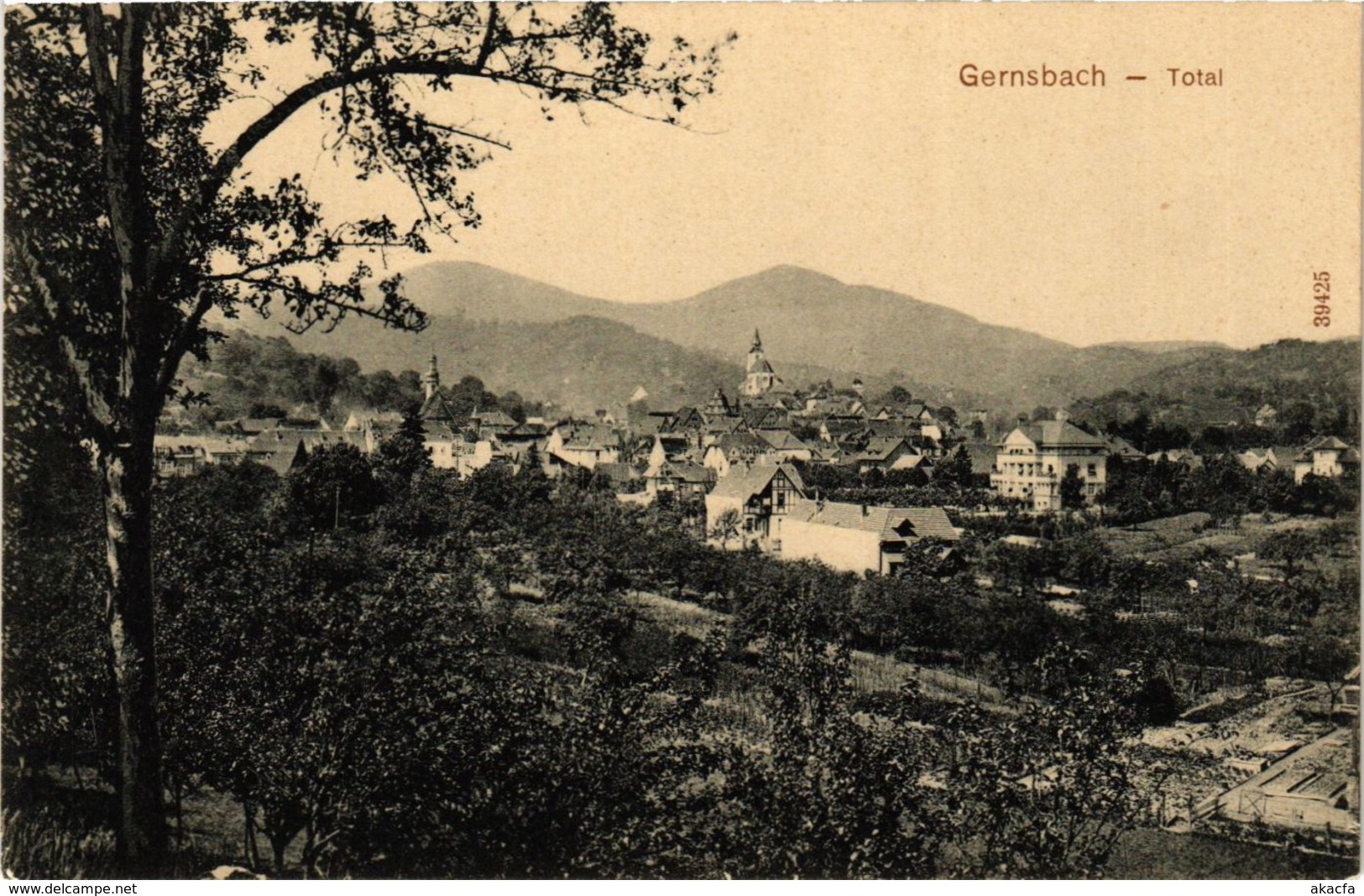 CPA AK Gernsbach- GERMANY (946635) - Gernsbach