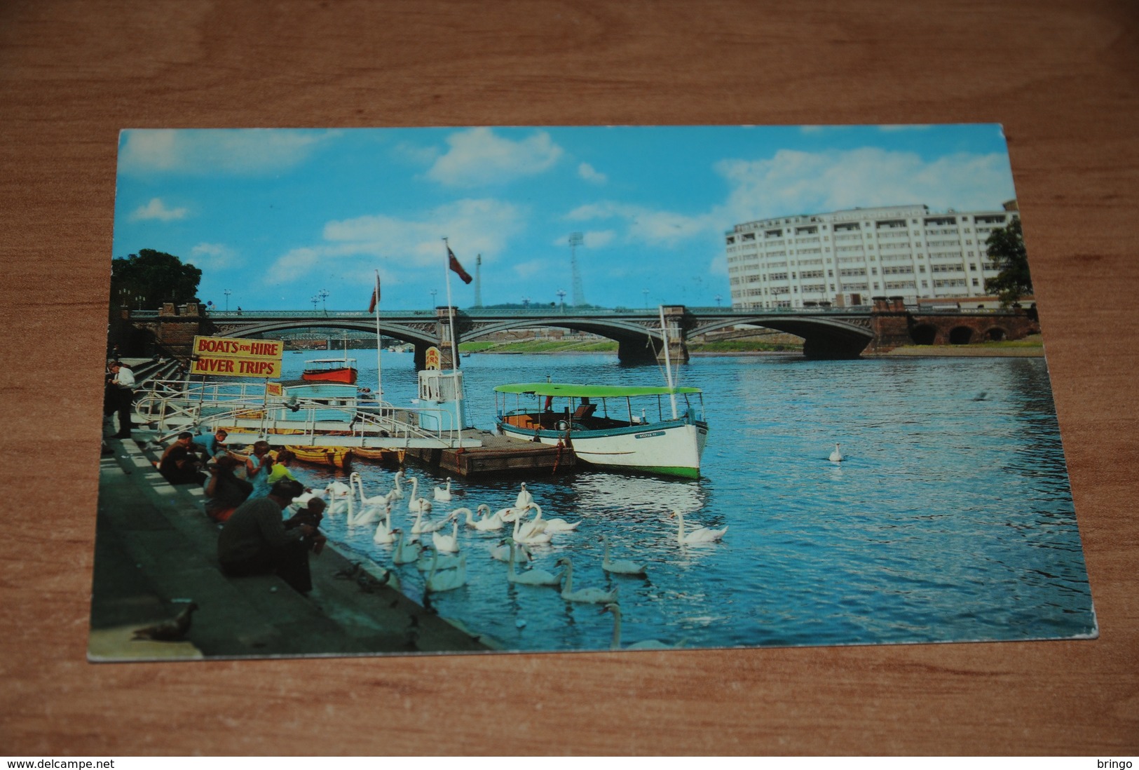 1941                 RIVER TRENT AND BRIDGE, NOTTINGHAM - 1968 - Nottingham