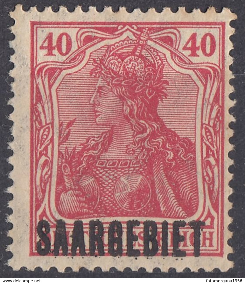 SAAR - SARRE -  1920 -  Yvert 42 Nuovo MNH. - Unused Stamps