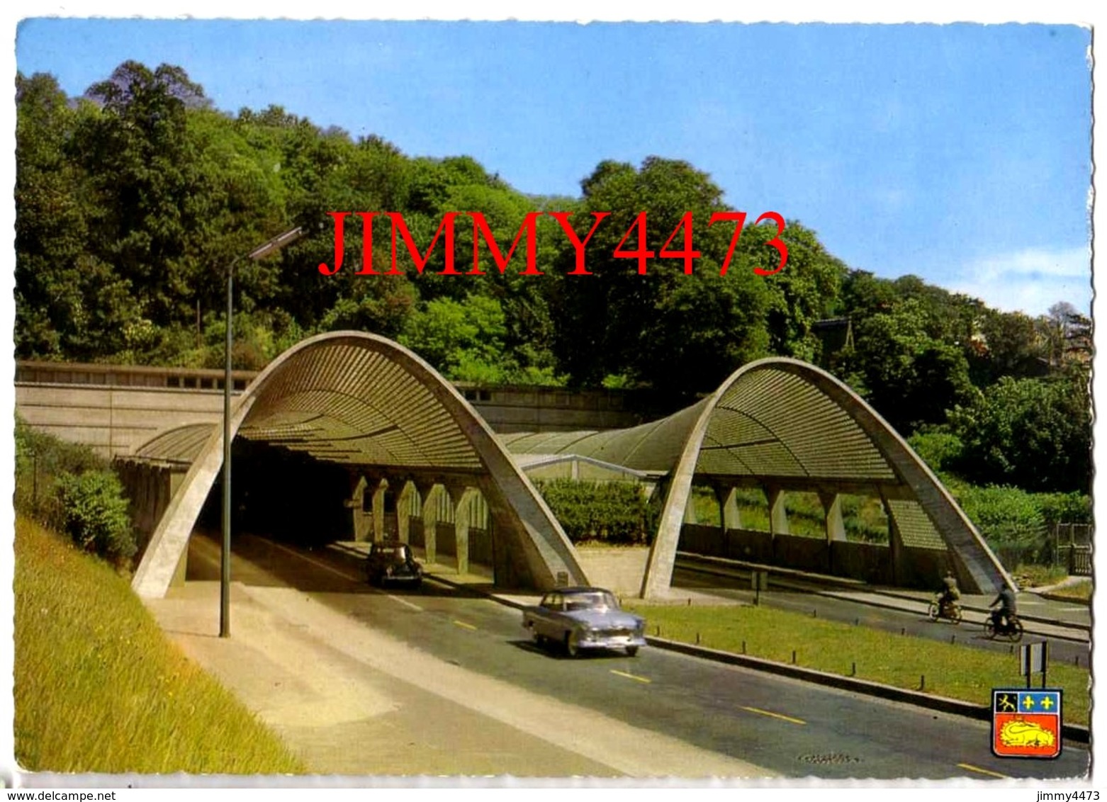 CPM Dentelées - LE HAVRE - Le Tunnel Jenner Relie La Ville Basse à La Ville Haute 76 Seine Maritime - Edit. BELLE VUES - Gare