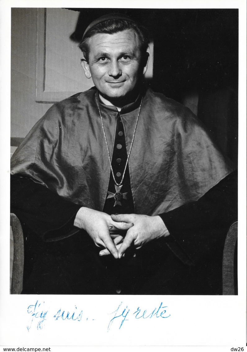 Photo De Jean-Louis Ozanne, Rouen - Portrait D'un Jeune Cardinal à Identifier - Berühmtheiten