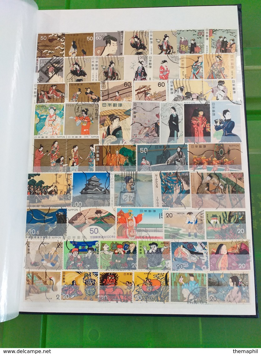 Lot N° TH. 33  JAPON Un Classeur Obl. - Collections (with Albums)