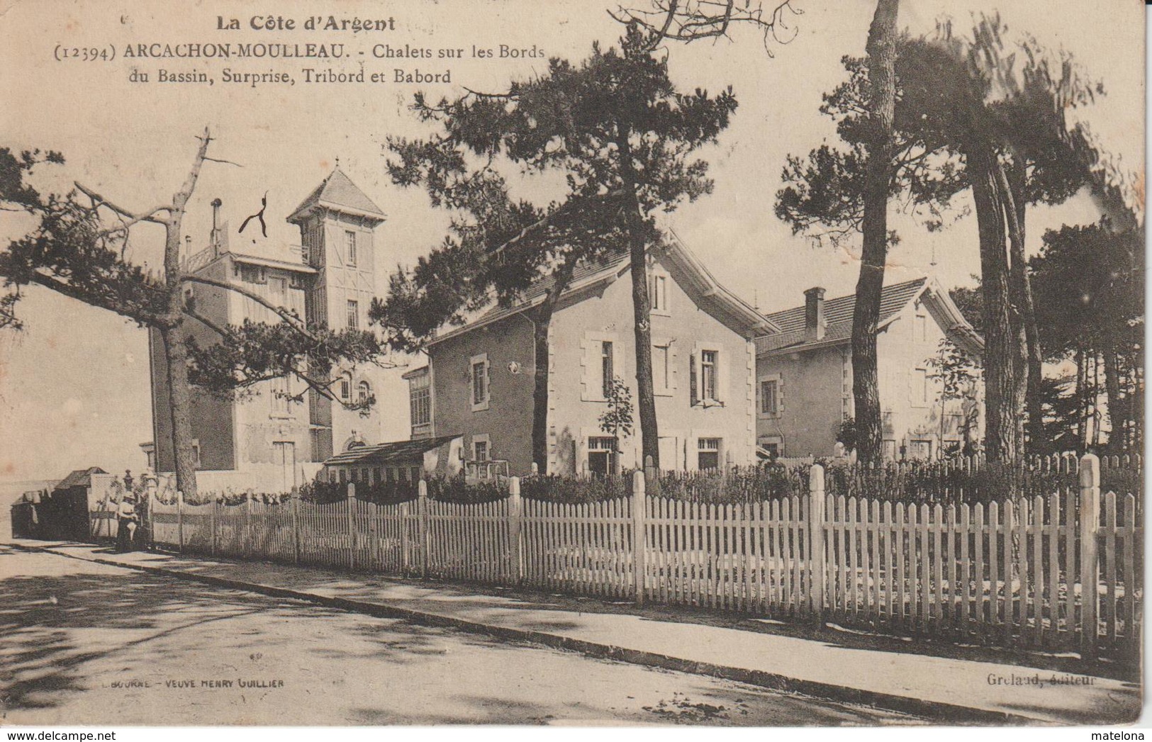 GIRONDE ARCACHON MOULLEAU CHALETS SUR LES BORDS DU BASSIN SURPRISE TRIBORD ET BABORD - Arcachon