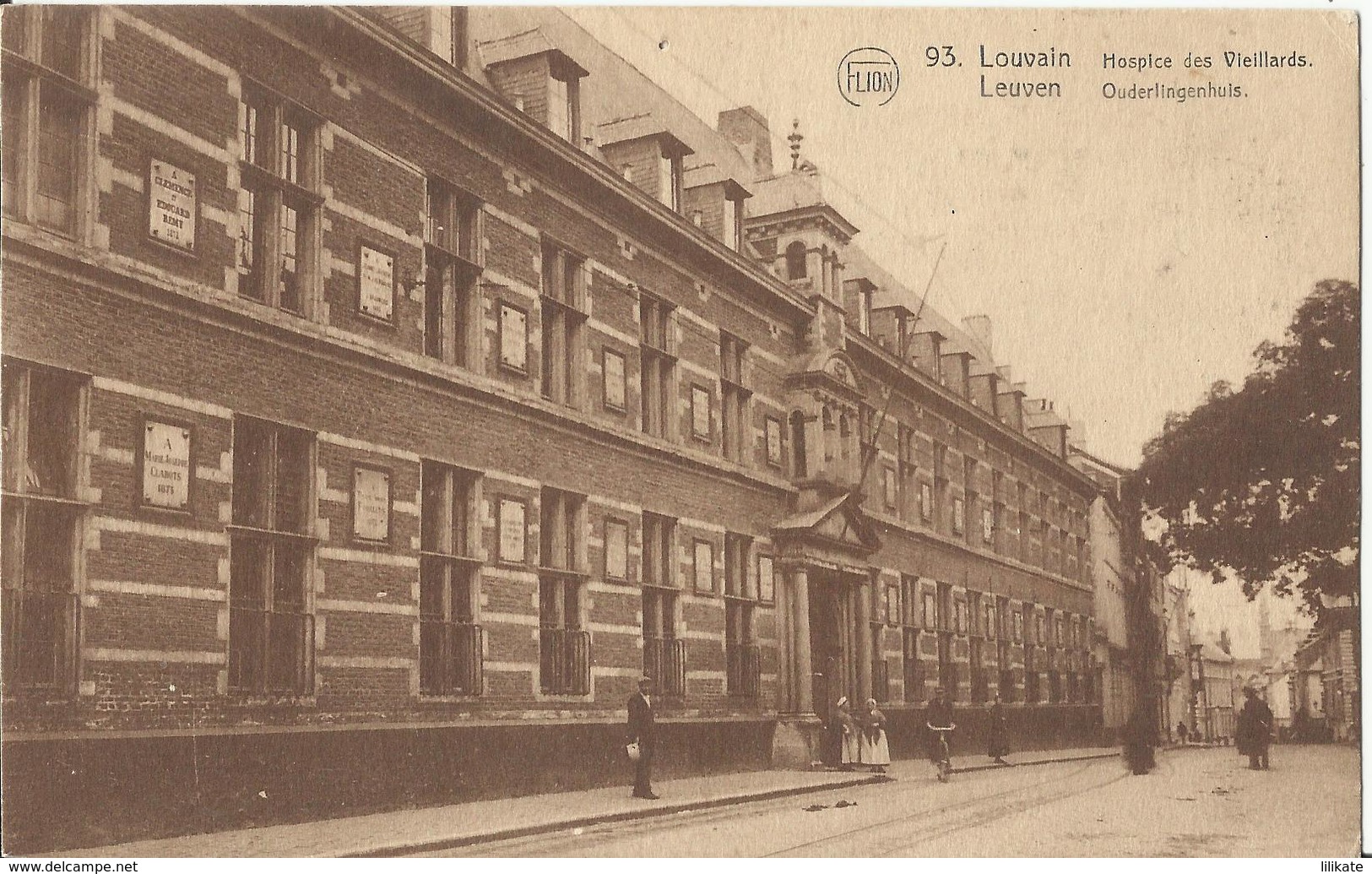 Leuven - Louvain - Hospice Des Vieillards - Ouderlingenhuis  (Uitg FLION Nr 93) - Leuven