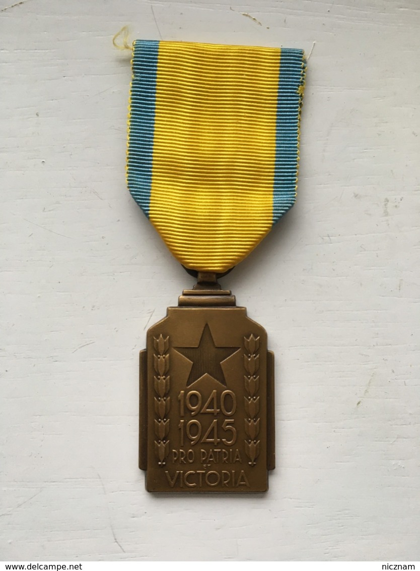 Médaille Effort De Guerre Colonial 1940 - 1945 - België