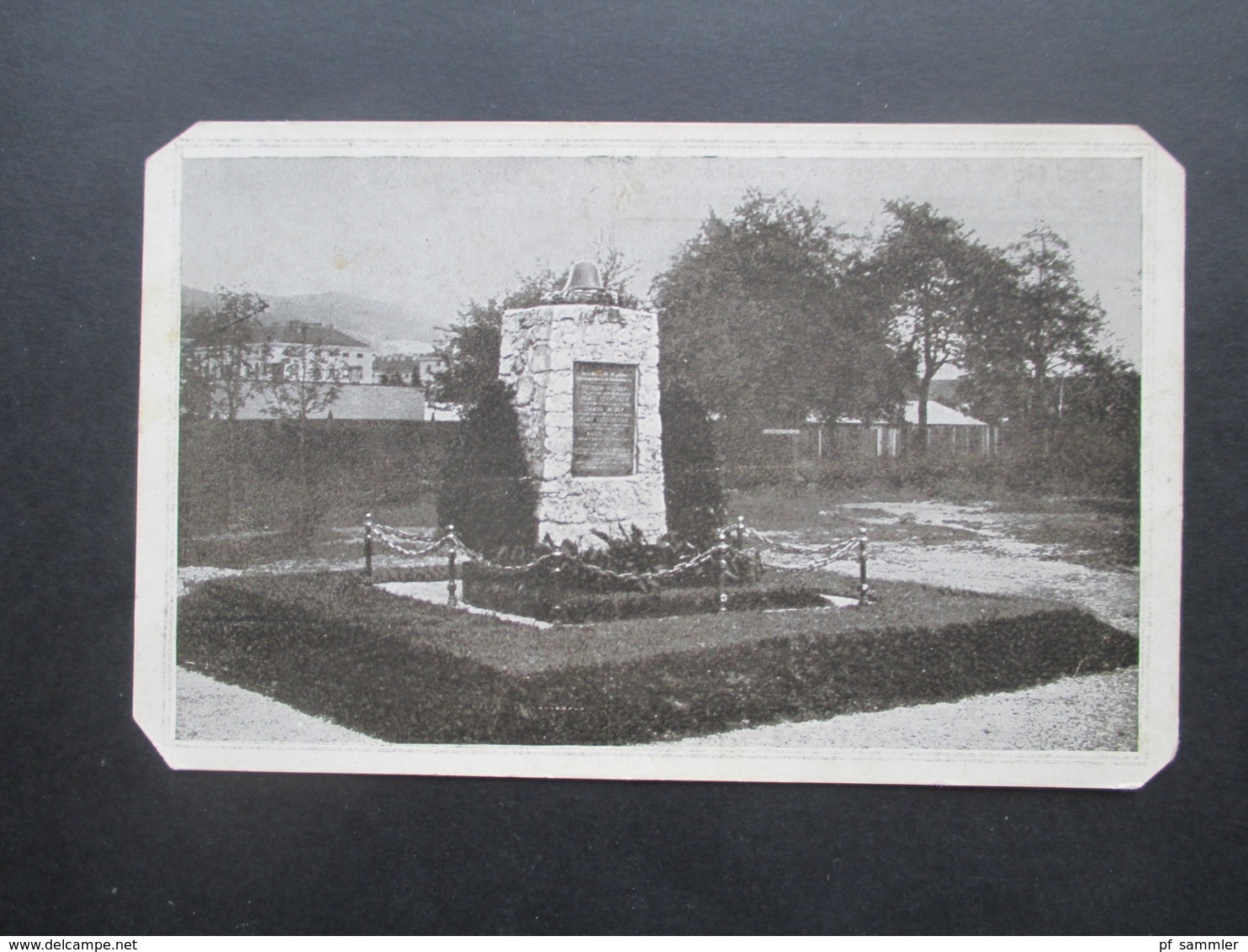AK Österreich Um 1918 Denkmal Für Die Im 1. WK Gefallenen Sicherheits Und Wachebeamten Der Polizeidirektion Linz - Linz