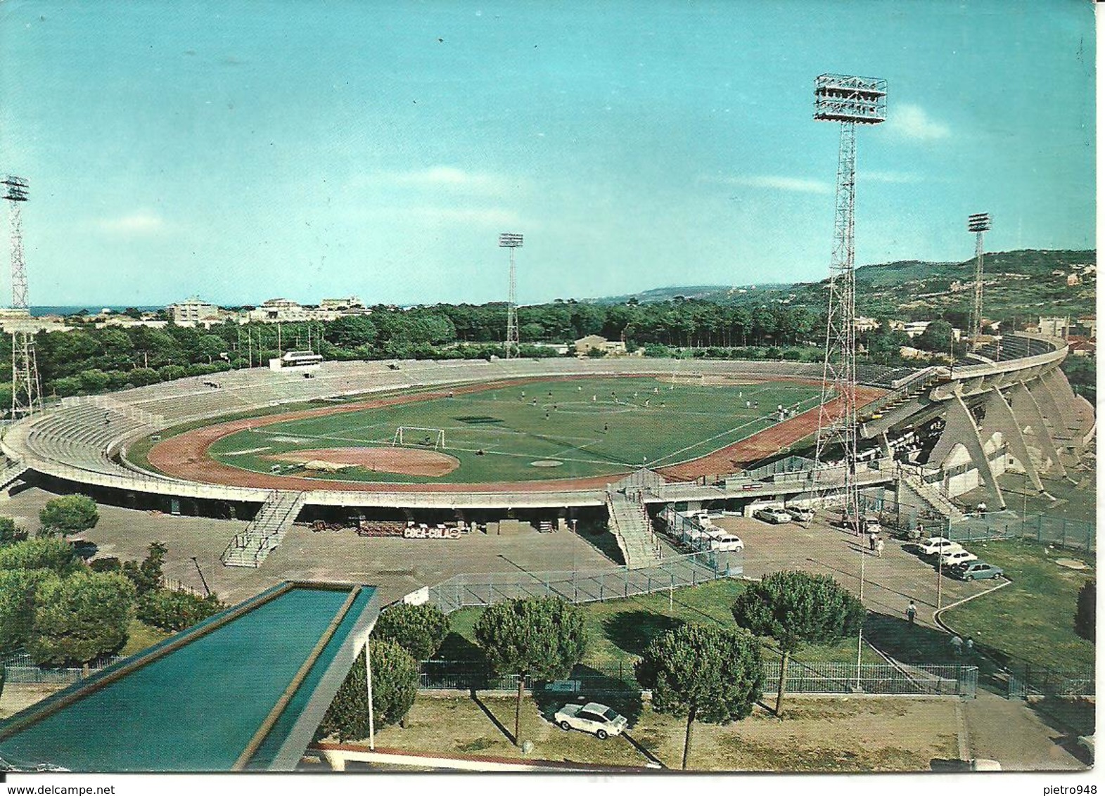 Pescara (Abruzzo) Stadio Adriatico Giovanni Cornacchia, View And Stadium, Vue Et Stade - Pescara