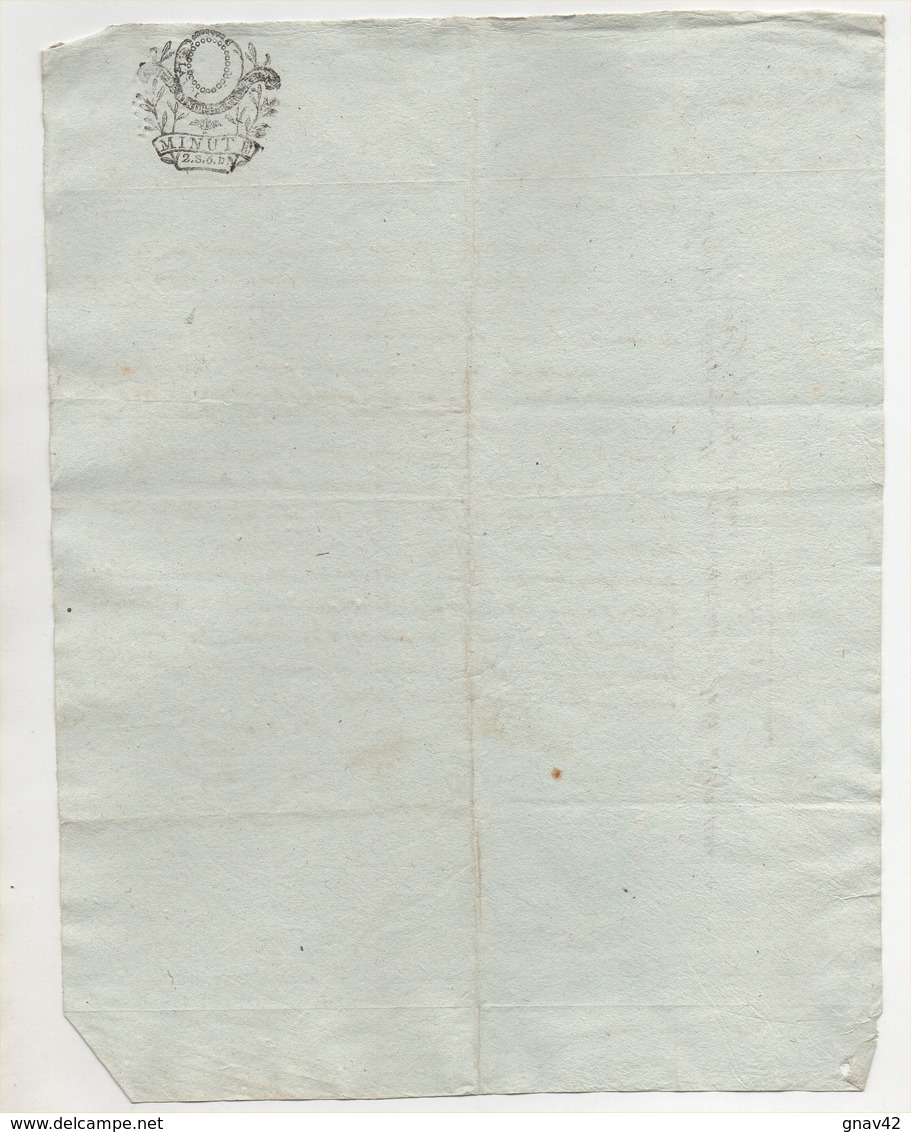 Touraine comprenant 4 papiers Vouvray 1775