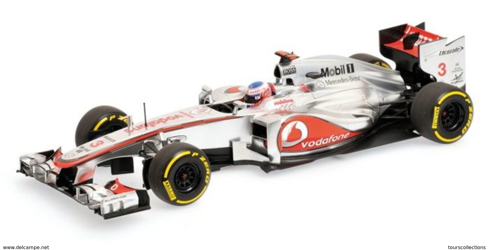 MINICHAMPS 530 121803 NEUVE En Boite McLaren Mercedes MP4-27 2012 1:18 #3 Jenson Button (GBR) F1 Formule 1 Au 1/18 - Minichamps