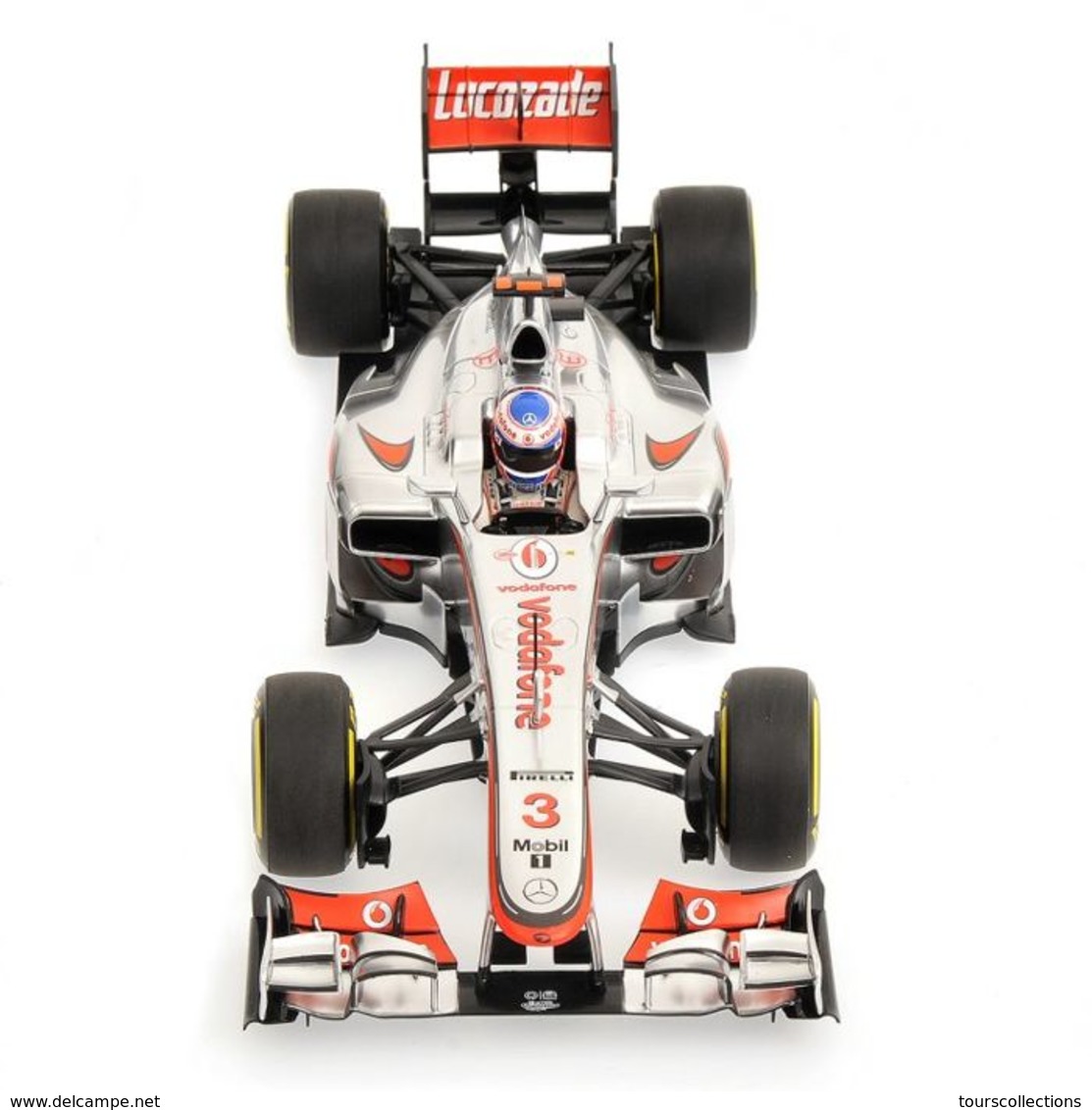 MINICHAMPS 530 121803 NEUVE En Boite McLaren Mercedes MP4-27 2012 1:18 #3 Jenson Button (GBR) F1 Formule 1 Au 1/18 - Minichamps