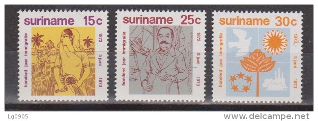 Suriname 600-602 MNH ; Immigratie, Immigration 1973 NOW SPECIAL SURINAME SALE - Suriname ... - 1975