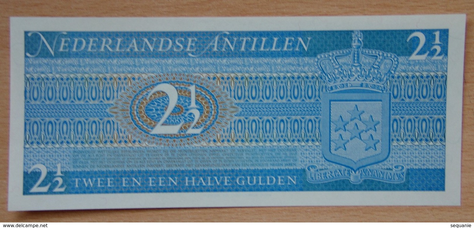 PAYS-BAS Antilles Néerlandaises 2 1/2 Gulden 08 Septembre 1970 - Niederländische Antillen (...-1986)