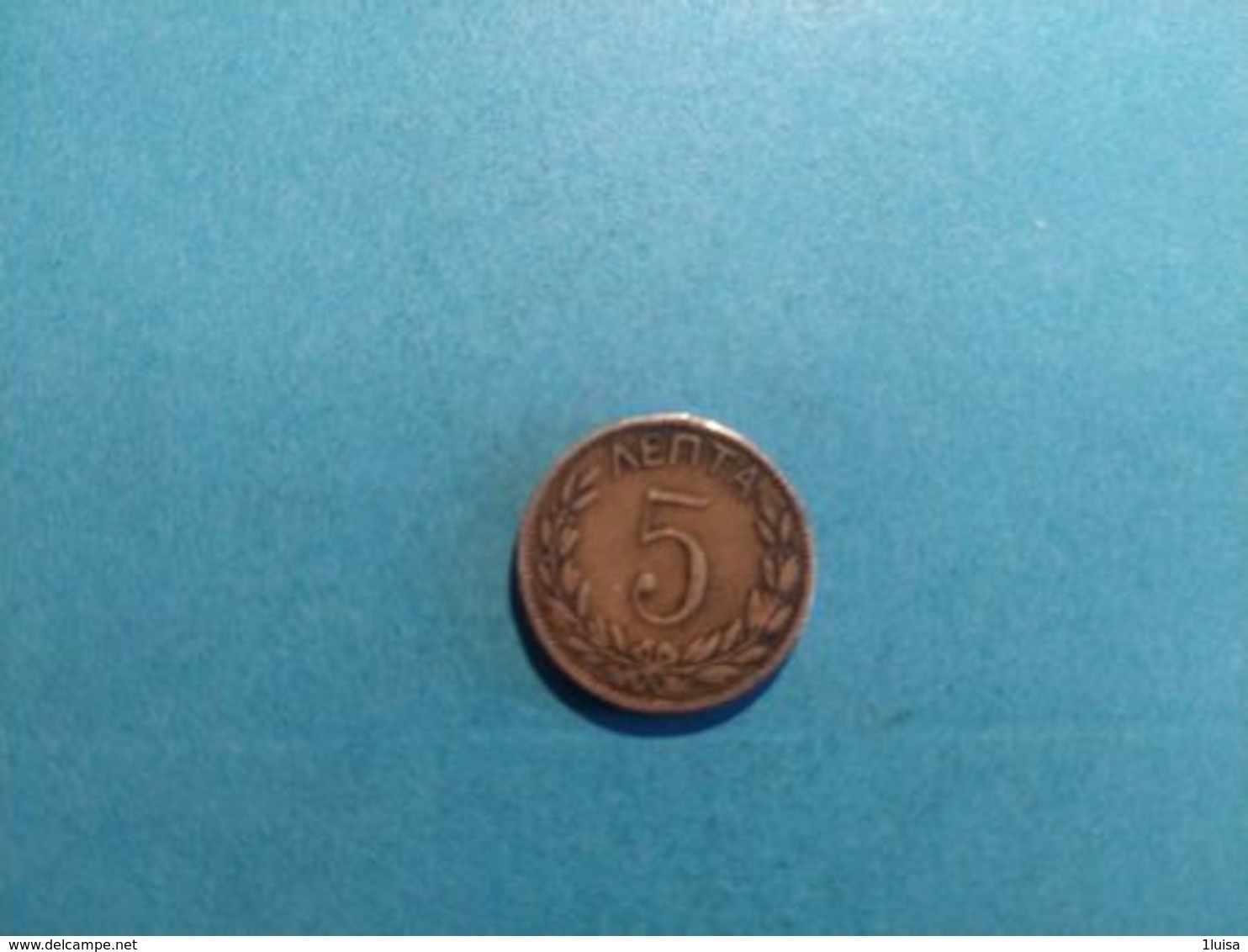 GRECIA 5 CENT  1894 - Grecia