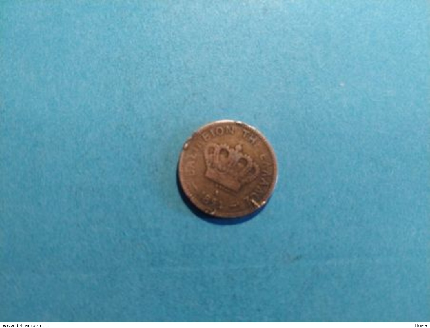 GRECIA 5 CENT  1894 - Grecia