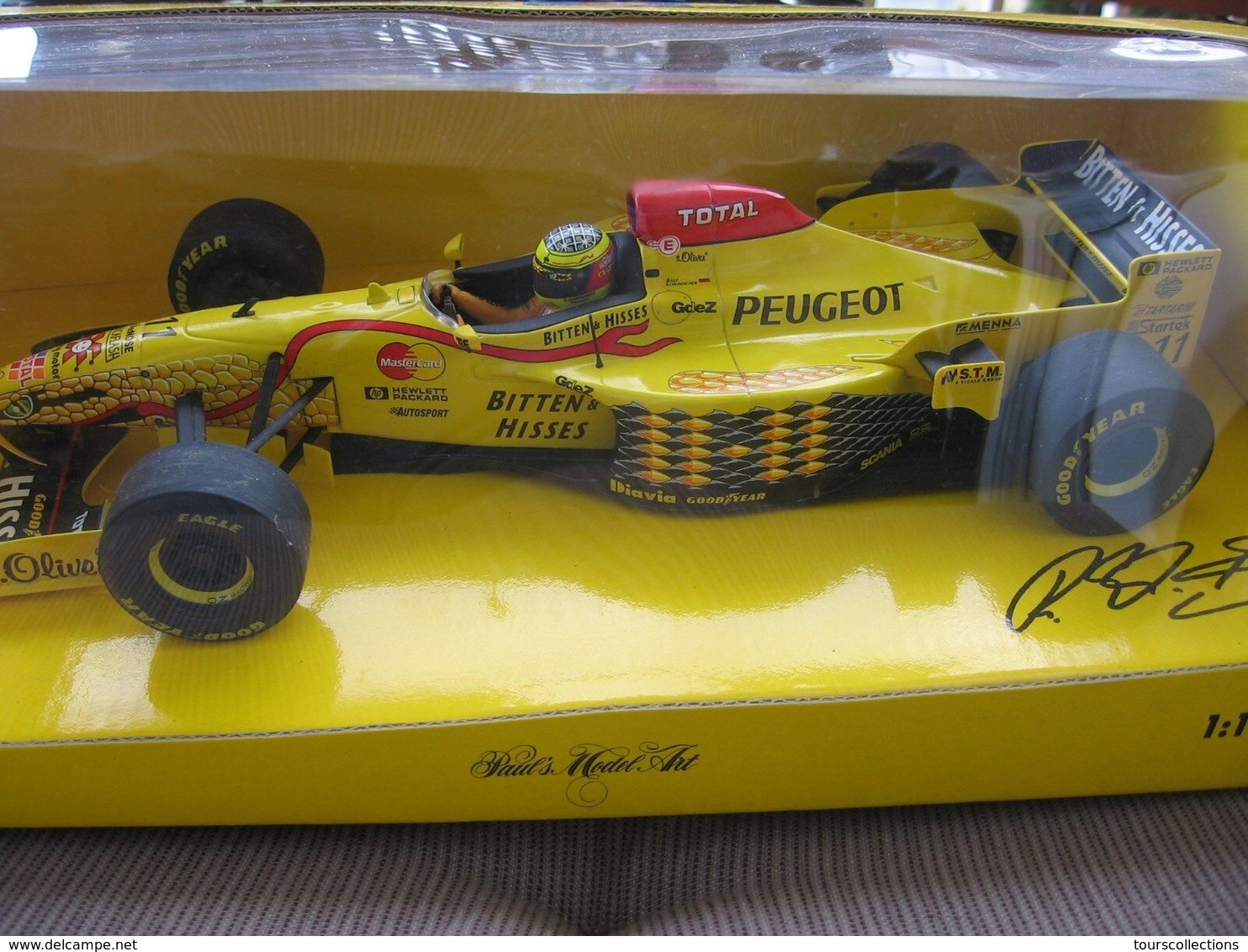 MINICHAMPS JORDAN PEUGEOT EJR 197 Ralf Schumacher PAUL'S MODEL ART 1:18 F1 Formule 1 Au 1/18 Neuve En Boite - Minichamps