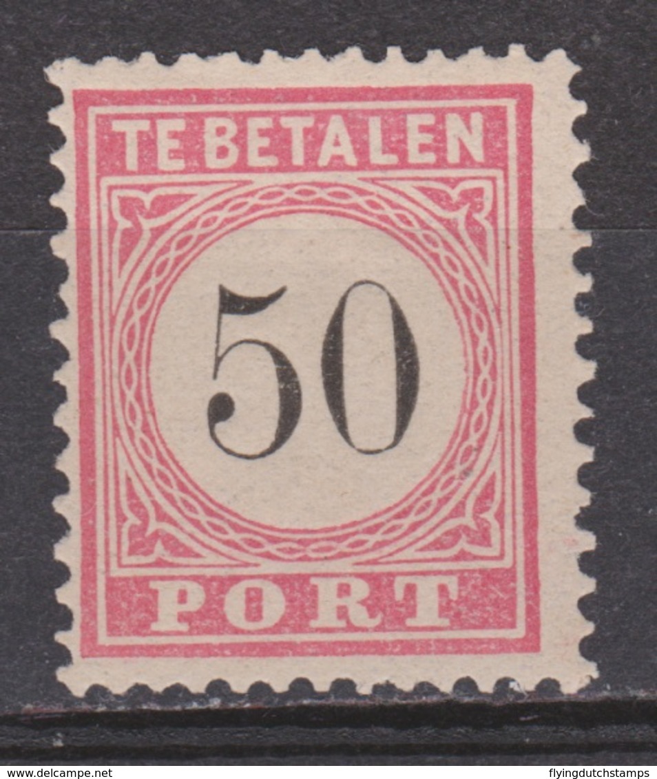 Nederlands Indie Dutch Netherlands Indies Port 12 Tanding B Type 3 MLH ; Portzegel Due Stamp Timbre Tax Dienstmarke 1882 - Niederländisch-Indien