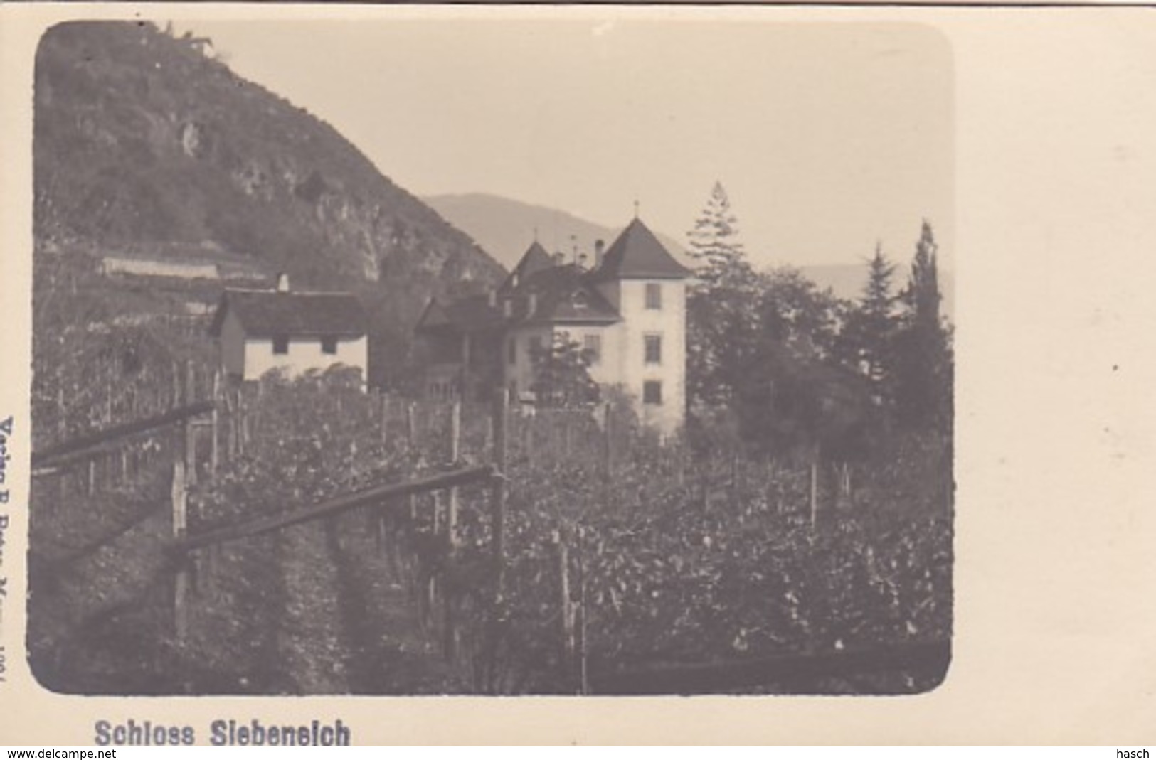 4811205Schloss Siebeneich. (Verlag B. Peter, Meran 1904.) - Bolzano (Bozen)