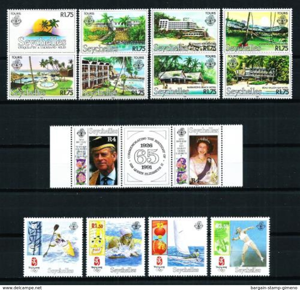 Seychelles LOTE (20 Series) Nuevo Cat.51,70€ - Seychellen (1976-...)