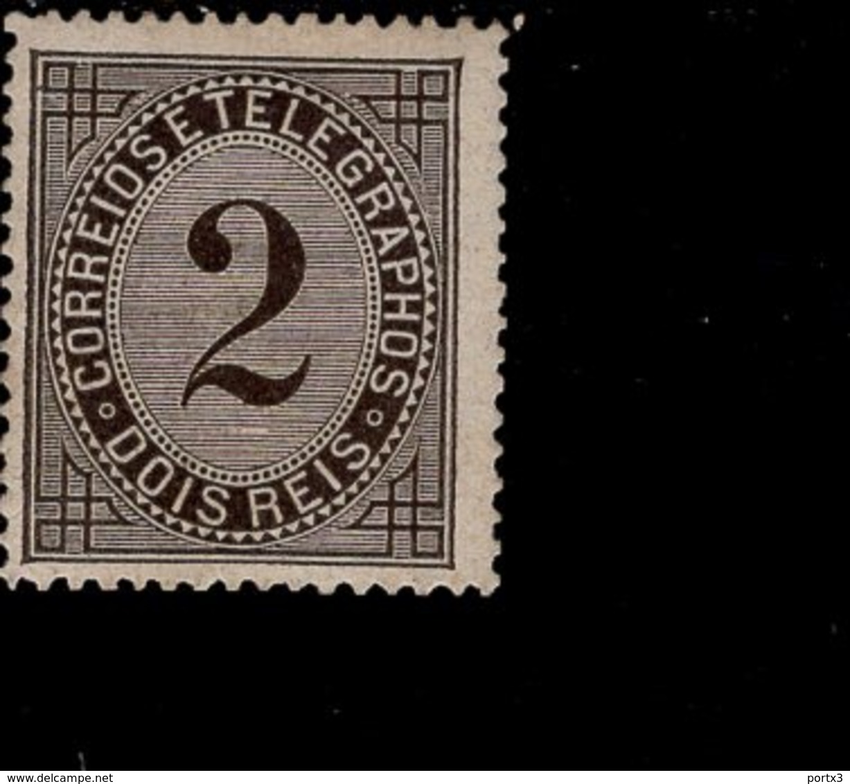 Por. 59 C Ziffern MLH * (2) - Unused Stamps